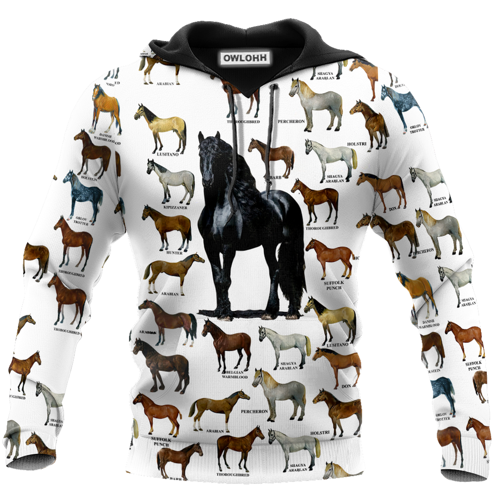Unisex Hoodie / S Horse Just One More Horse I Promise - Hoodie - Owls Matrix LTD