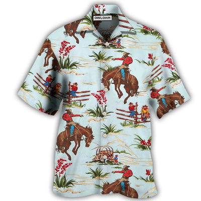 Hawaiian Shirt / Adults / S Horse Style Lover Fantastic - Hawaiian Shirt - Owls Matrix LTD