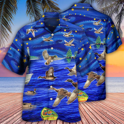 Hunting Duck Lover Amazing Christmas - Hawaiian Shirt - Owls Matrix LTD