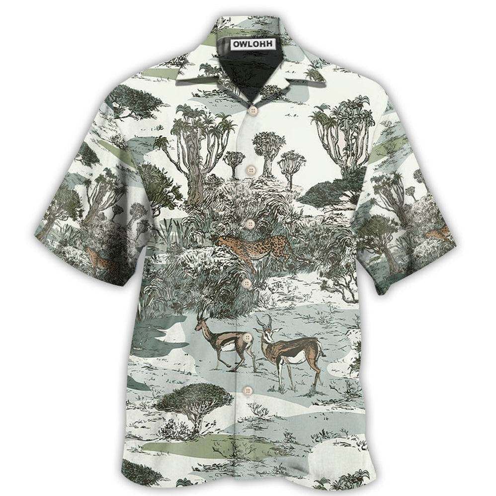 Hawaiian Shirt / Adults / S Hunting Cool Wild Life Wild Style - Hawaiian Shirt - Owls Matrix LTD