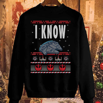 Christmas Star Wars I Know - Sweater - Ugly Christmas Sweaters