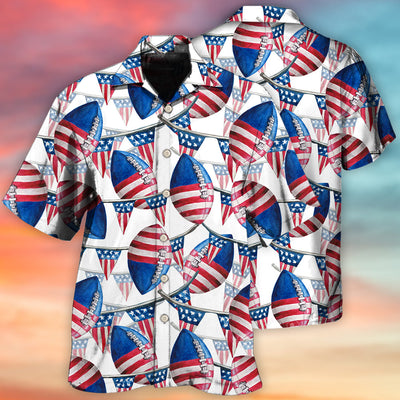 America Independence Day Basic Style - Hawaiian Shirt - Owls Matrix LTD