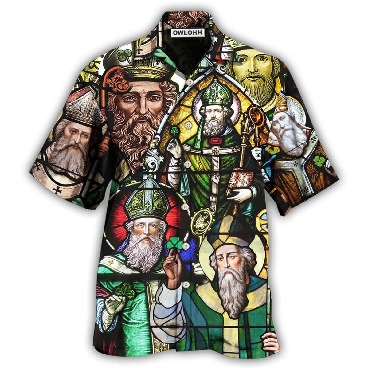 Hawaiian Shirt / Adults / S Irish Count Down Every Day To Saint Patricks Day - Hawaiian Shirt - Owls Matrix LTD