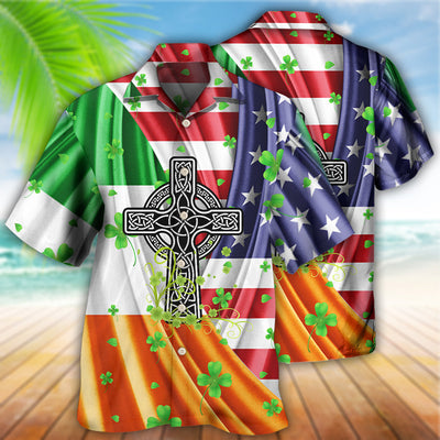 Irish Independence Day - Hawaiian Shirt - Owls Matrix LTD