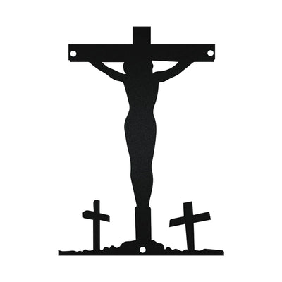 Jesus Catholic Cross - Led Light Metal - Owls Matrix LTD