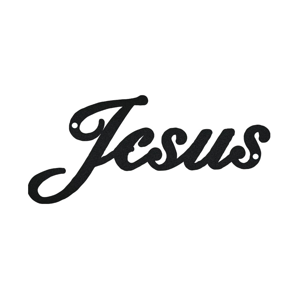 Jesus Simple Text Amazing - Led Light Metal - Owls Matrix LTD