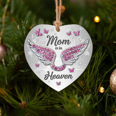 Jewelry Daughter Heart For Mom In Heaven - Heart Ornament - Owls Matrix LTD