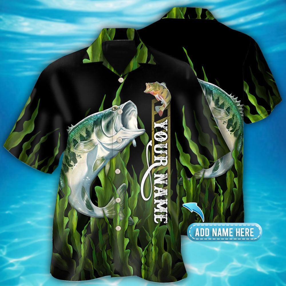 Fishing Largemouth Bass Fishing Personalized - Hawaiian Shirt - Owls Matrix LTD