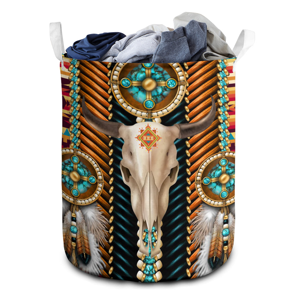Native Apache Pattern Style - Laundry Basket