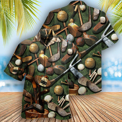 Golf Love To Golf - Hawaiian Shirt - Owls Matrix LTD