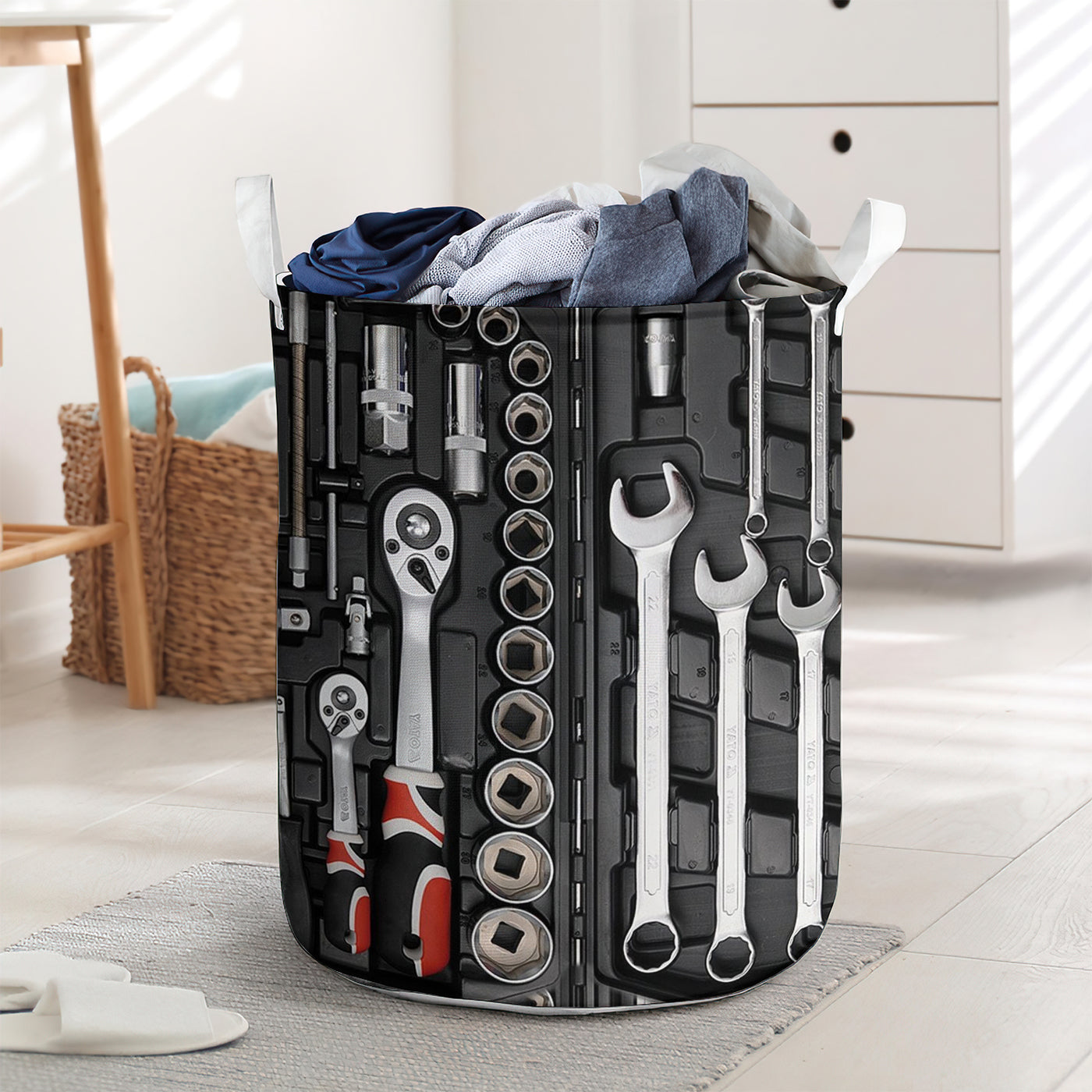 Mechanic Basic Style - Laundry Basket - Owls Matrix LTD