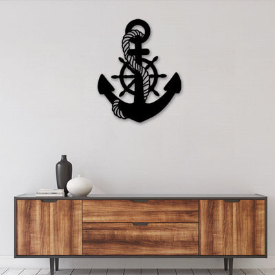 Sailor Nautical Anchor - Led Light Metal - Owls Matrix LTD