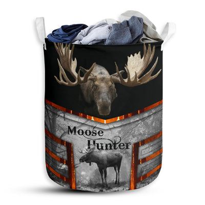 Moose Background Nice Style - Laundry Basket - Owls Matrix LTD