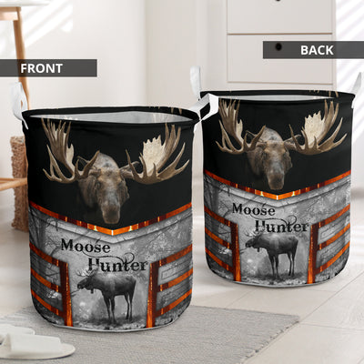 Moose Background Nice Style - Laundry Basket - Owls Matrix LTD