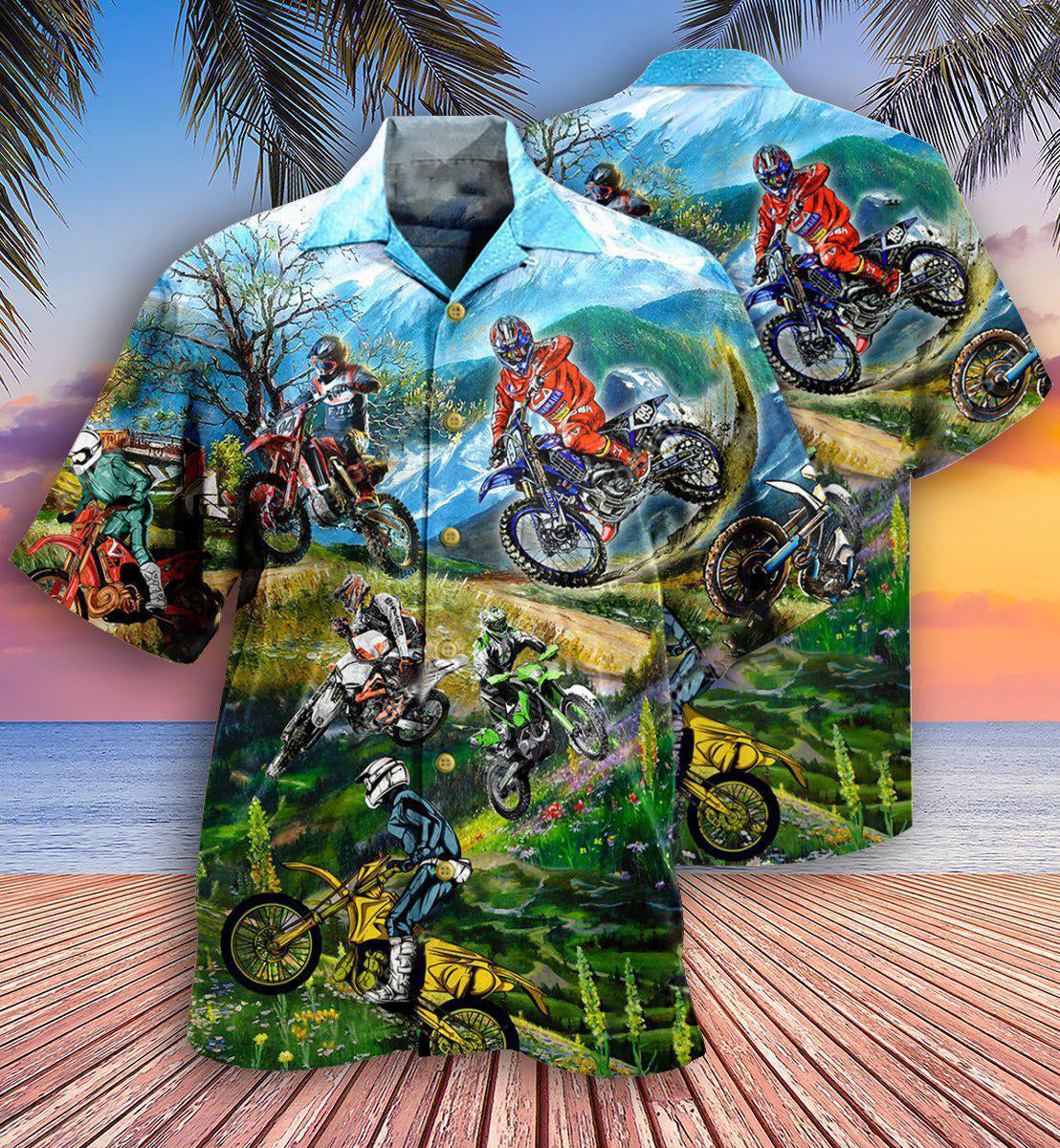 Motorcycle MotorSport Life Is Better With Braap - Hawaiian Shirt - Owls Matrix LTD