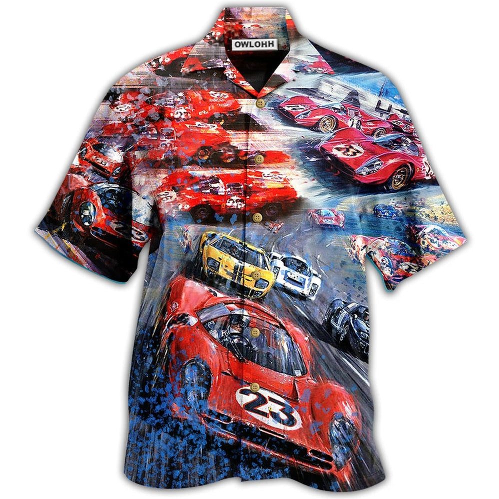 Hawaiian Shirt / Adults / S Car Racing You Win Some You Lose Some You Wreck - Hawaiian Shirt - Owls Matrix LTD