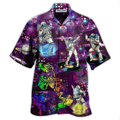 Hawaiian Shirt / Adults / S Music Everybody Needs A Little More Disco - Hawaiian Shirt - Owls Matrix LTD