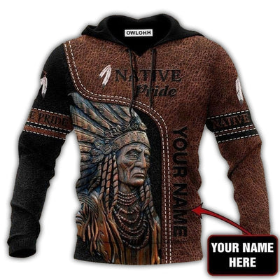 Unisex Hoodie / S Native American Culture Style Classic Personalized - Hoodie - Owls Matrix LTD