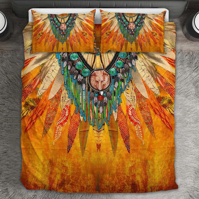 Native American Sunset Cool Style - Bedding Cover - Owls Matrix LTD