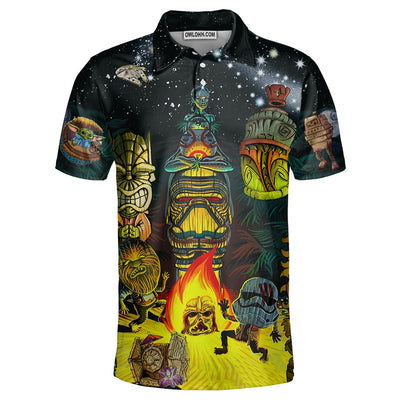 Tiki Star Wars May The Force Be With You - Polo Shirt