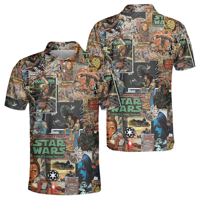 Star Wars Comic Style - Polo Shirt