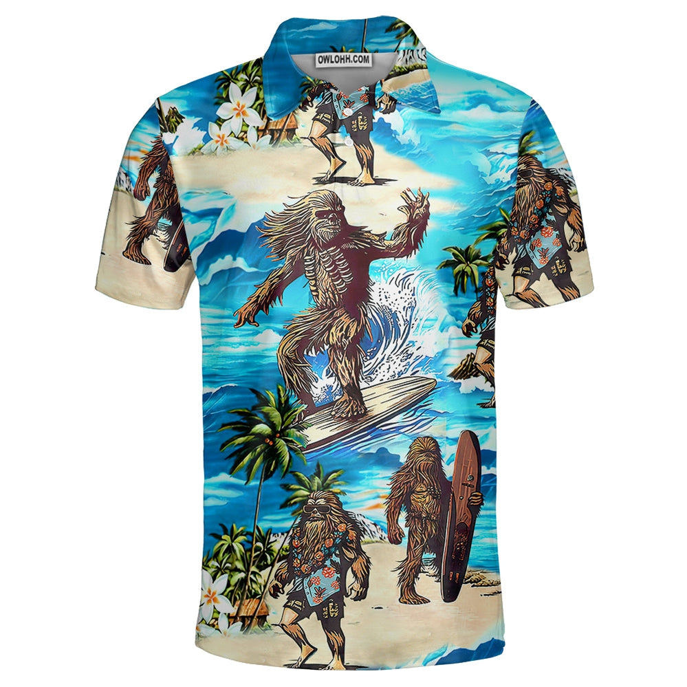 Star Wars Chewbacca Surfing - Polo Shirt