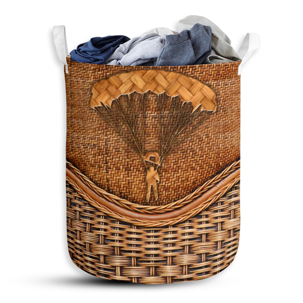 Parachute Rattan Teaxture - Laundry Basket - Owls Matrix LTD