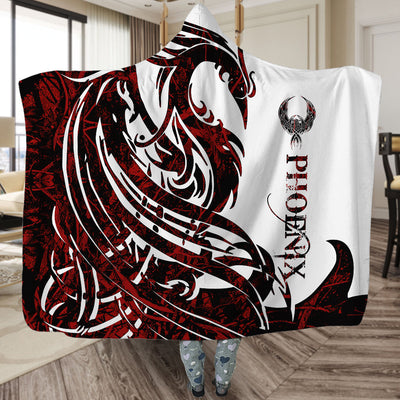 Viking Phoenix Legend Red And White Amazing Style - Hoodie Blanket - Owls Matrix LTD