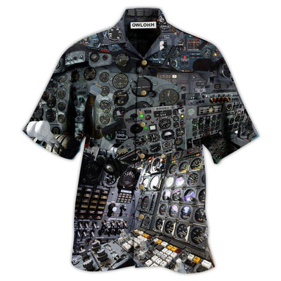Hawaiian Shirt / Adults / S Pilot Once A Pilot Always A Pilot - Hawaiian Shirt - Owls Matrix LTD