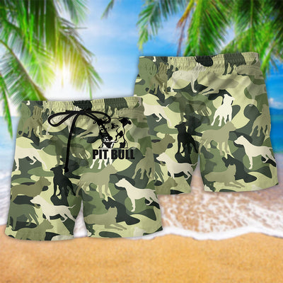 Pitbull Camouflage Basic Style - Beach Short - Owls Matrix LTD