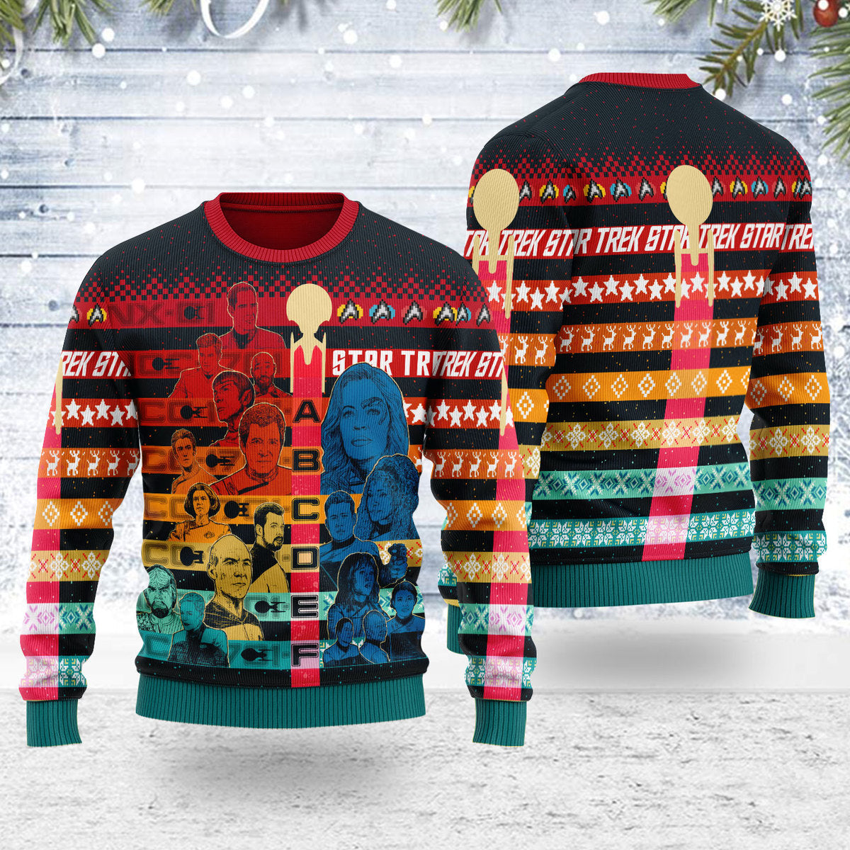 Star Trek Name Mean Almost Everything Christmas - Sweater - Ugly Christmas Sweater