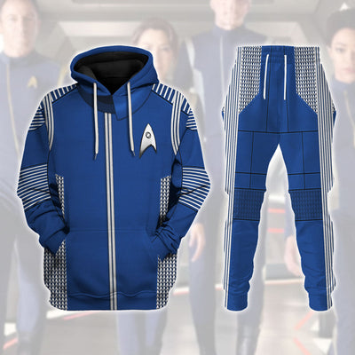 Star Trek Discovery Uniform Gold Cool - Hoodie + Sweatpant