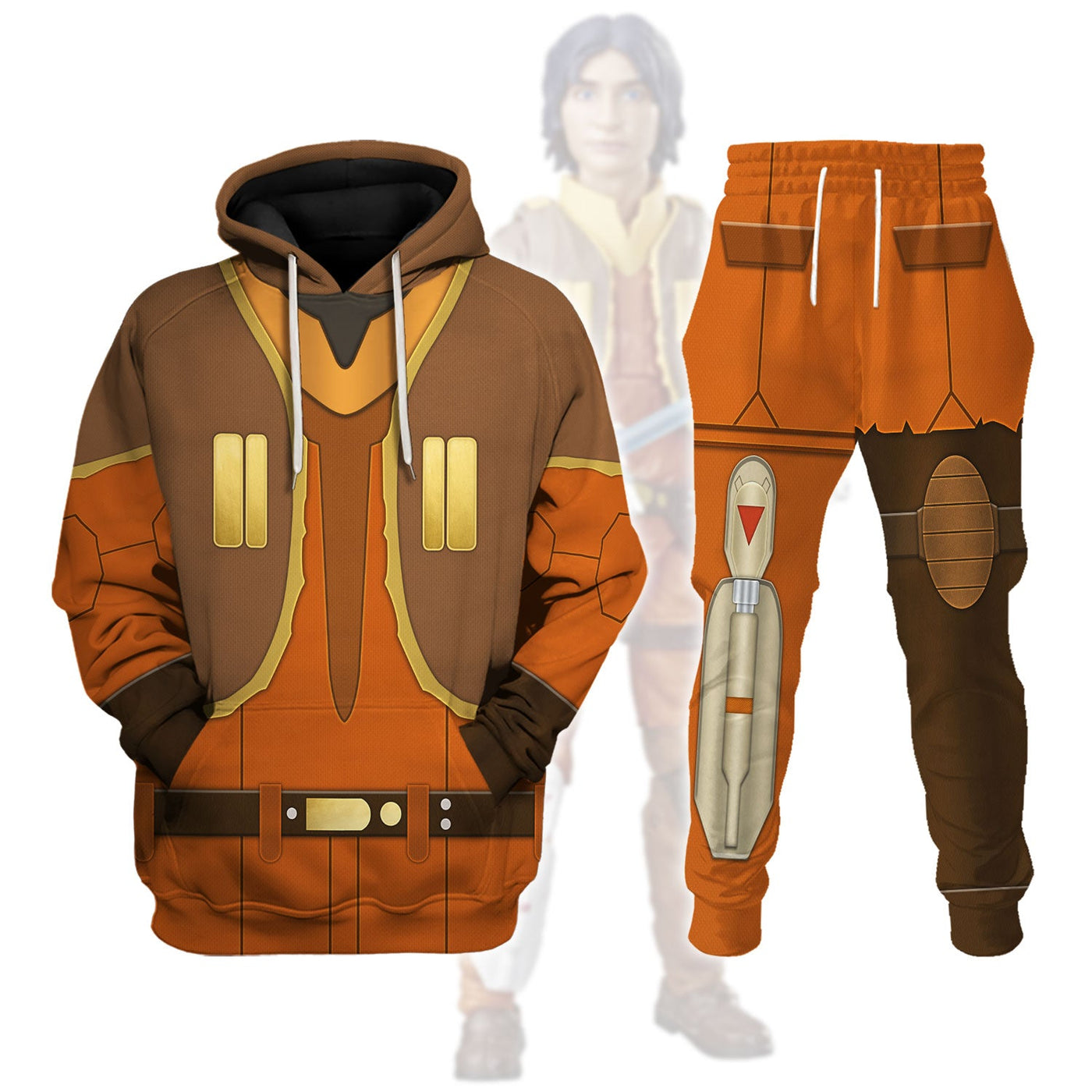 Star Wars Ezra Bridger's Costume - Hoodie + Sweatpant