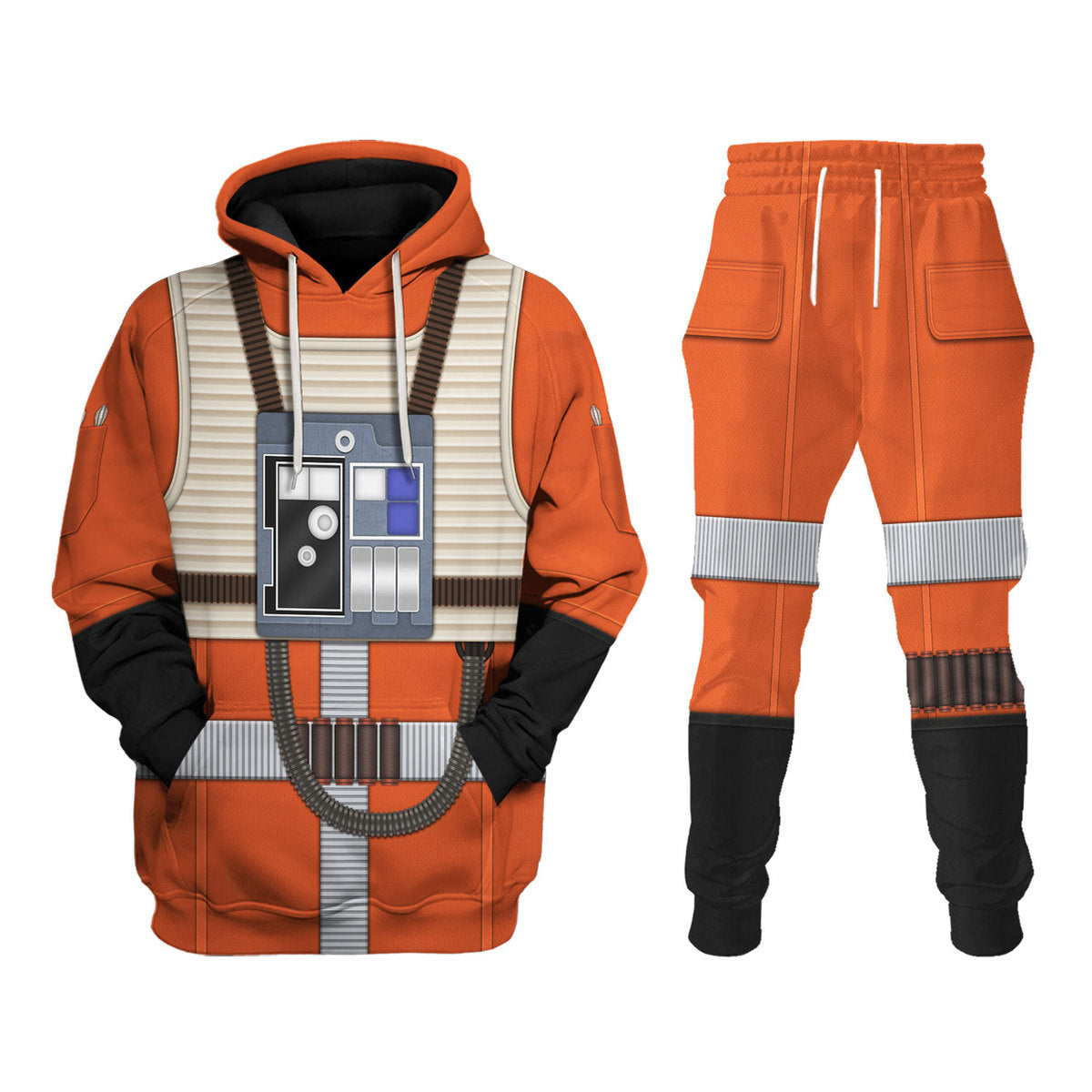 Star Wars Flight Suit Costume - Hoodie + Sweatpant