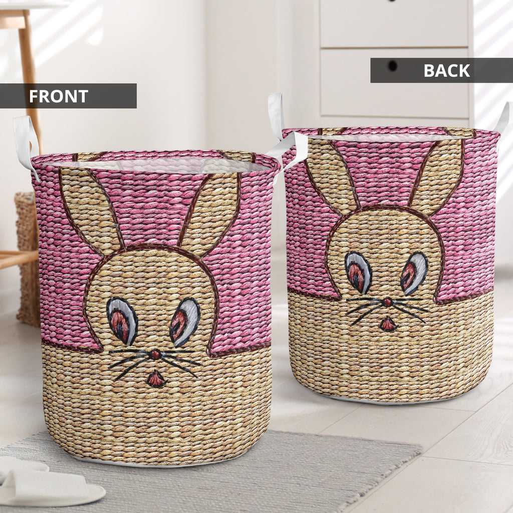 Rabbit Wicker - Laundry Basket - Owls Matrix LTD