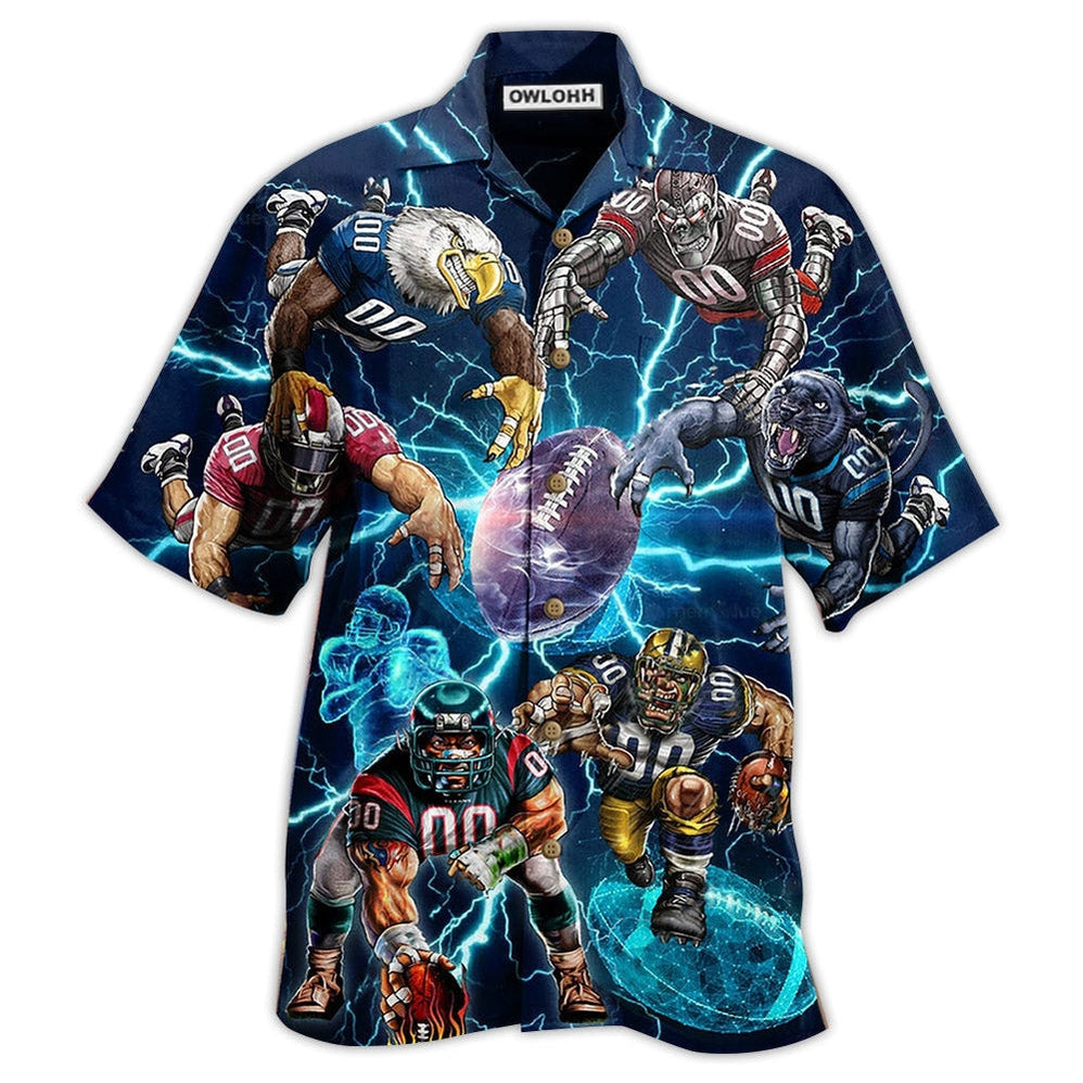 Hawaiian Shirt / Adults / S Rugby Lover - Hawaiian Shirt - Owls Matrix LTD