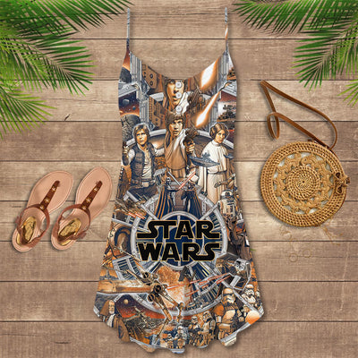 Star Wars This Is the Way - V-neck Sleeveless Cami Dress