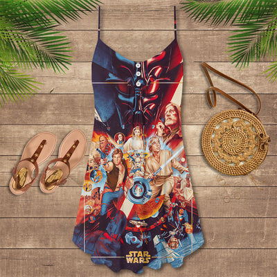 Star Wars I Have a Very Bad Feeling About This - V-neck Sleeveless Cami Dress