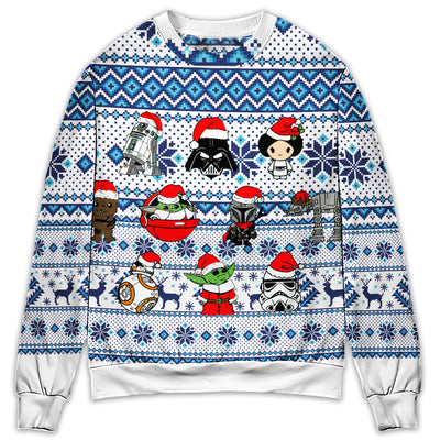 Christmas Star Wars Christmas Is Coming - Sweater - Ugly Christmas Sweaters