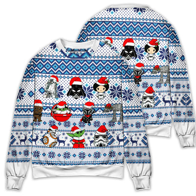 Christmas Star Wars Christmas Is Coming - Sweater - Ugly Christmas Sweaters