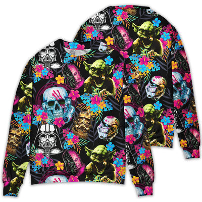 Halloween Starwars Horror Summer Tropical - Sweater