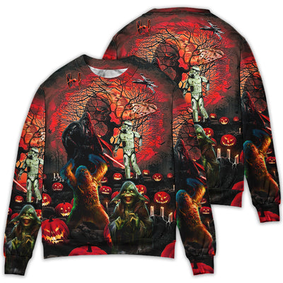 Halloween Starwars Creepy Scare - Sweater