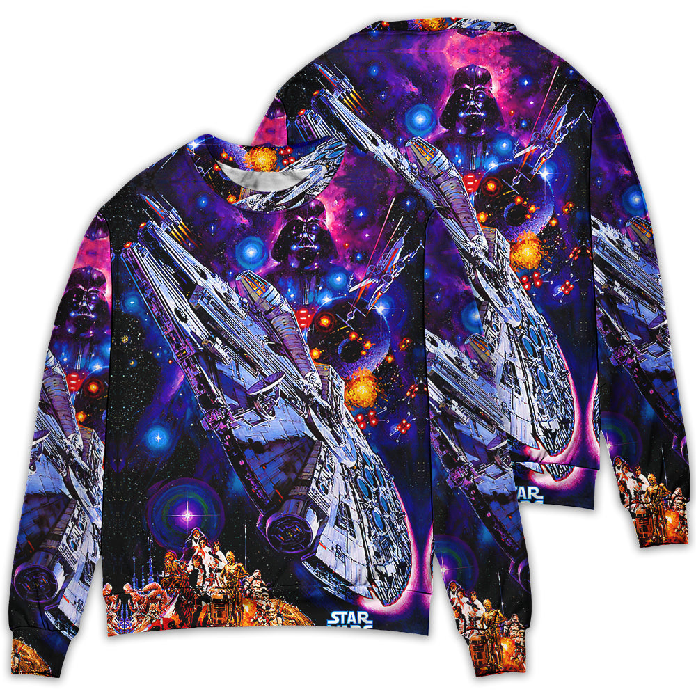 Star Wars Darth Vader Millennium Falcon - Sweater