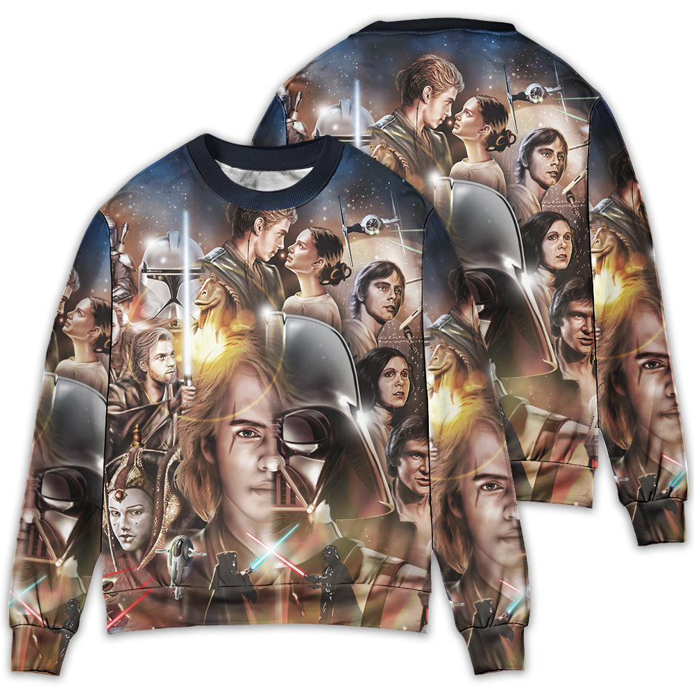 Star Wars Patter Movie - Sweater
