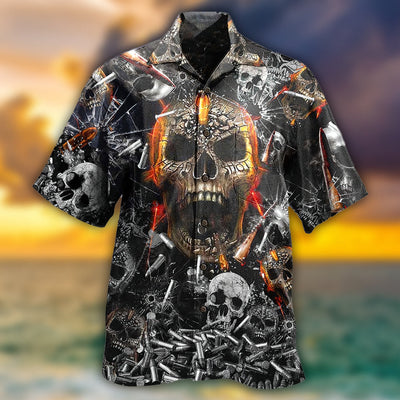 Skull Oh My Skull - Hawaiian Shirt - Owls Matrix LTD