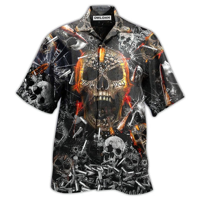 Hawaiian Shirt / Adults / S Skull Oh My Skull - Hawaiian Shirt - Owls Matrix LTD