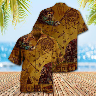 Native America Spirit Of A Nation Vintage - Hawaiian Shirt - Owls Matrix LTD