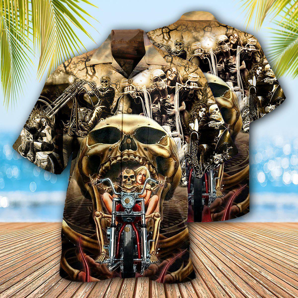 Skull Stay Wild Never Let Them Tame You - Hawaiian Shirt - Owls Matrix LTD