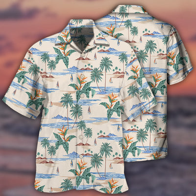 Beach It's Tropical Beach Summer In Aloha Style - Hawaiian Shirt - Owls Matrix LTD