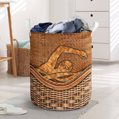 Swimming Basic Style – Laundry Basket - Owls Matrix LTD